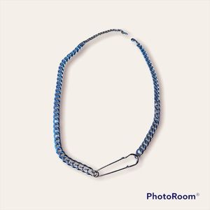 Shein silver chain necklace